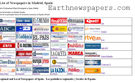  List of Newspapers in Spain